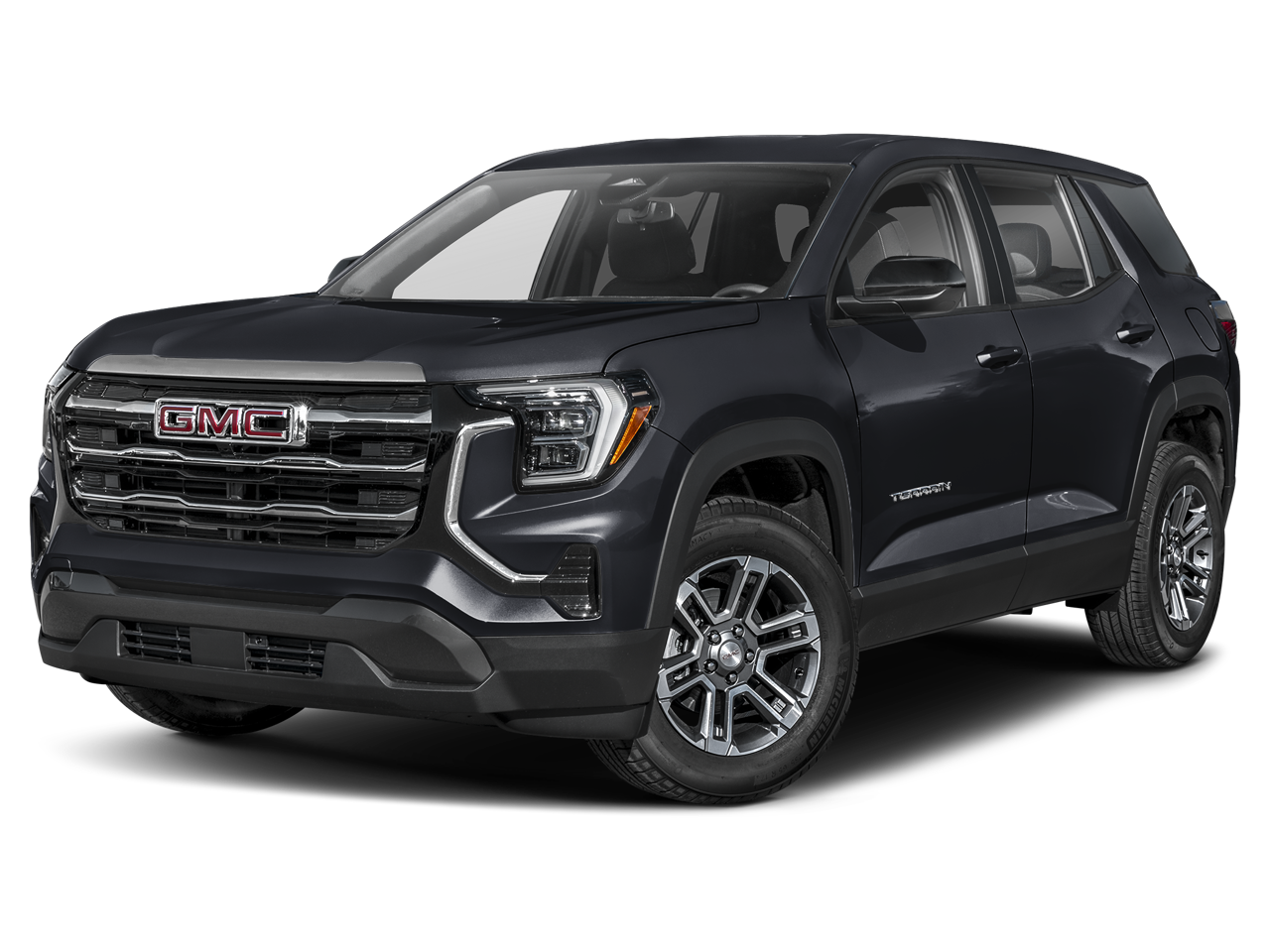 2025 GMC Terrain AWD Elevation in Ebony Twilight Metallic — front three-quarter view