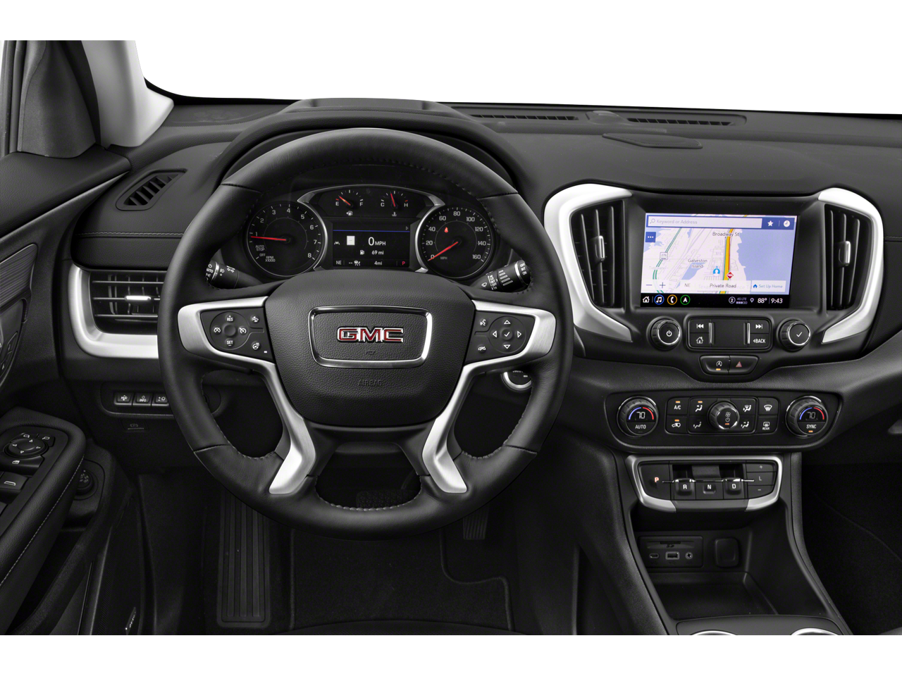 2022 GMC Terrain — interior view