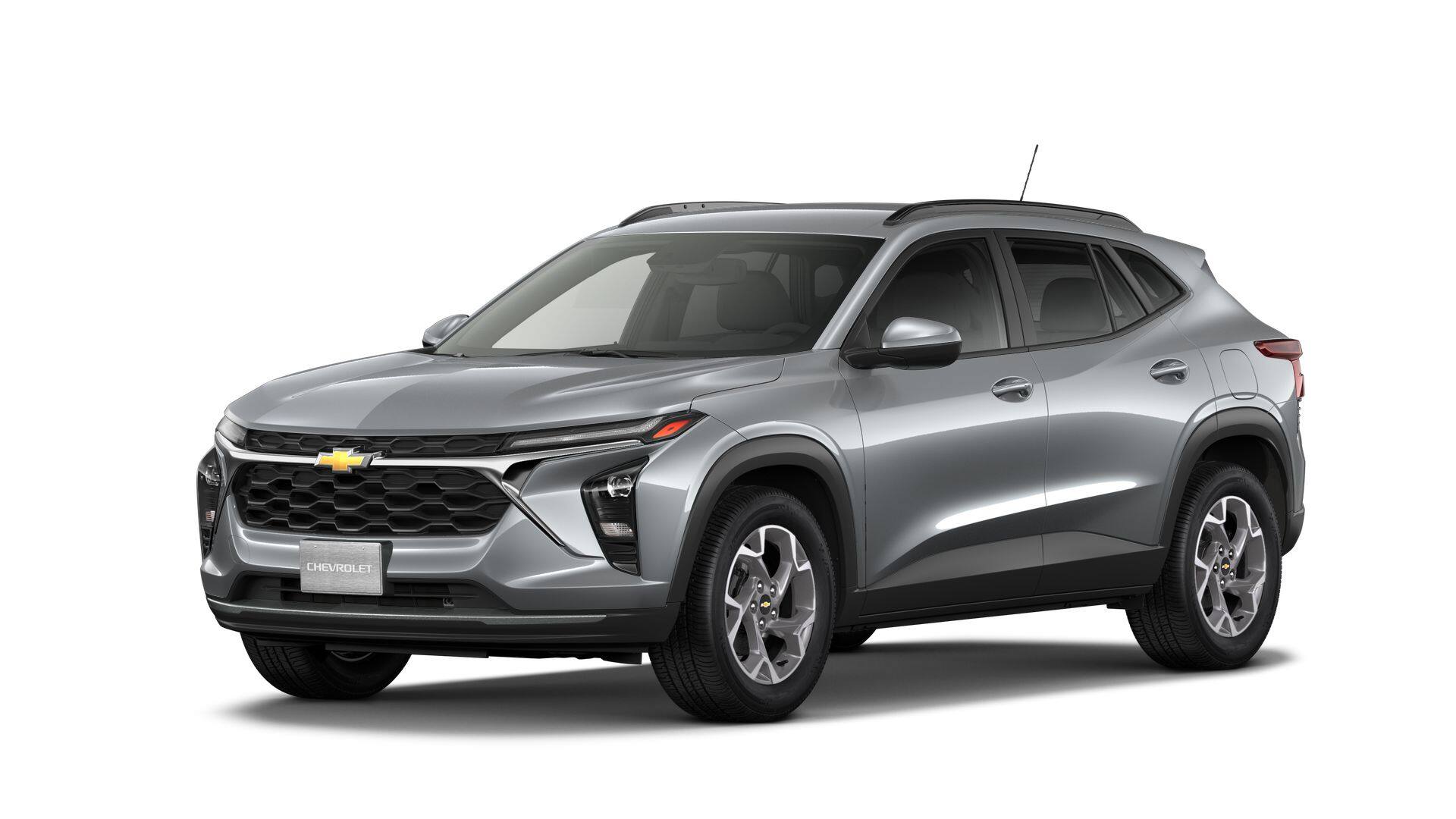 2026 Chevrolet Trax LT in Sterling Gray Metallic — front three-quarter view