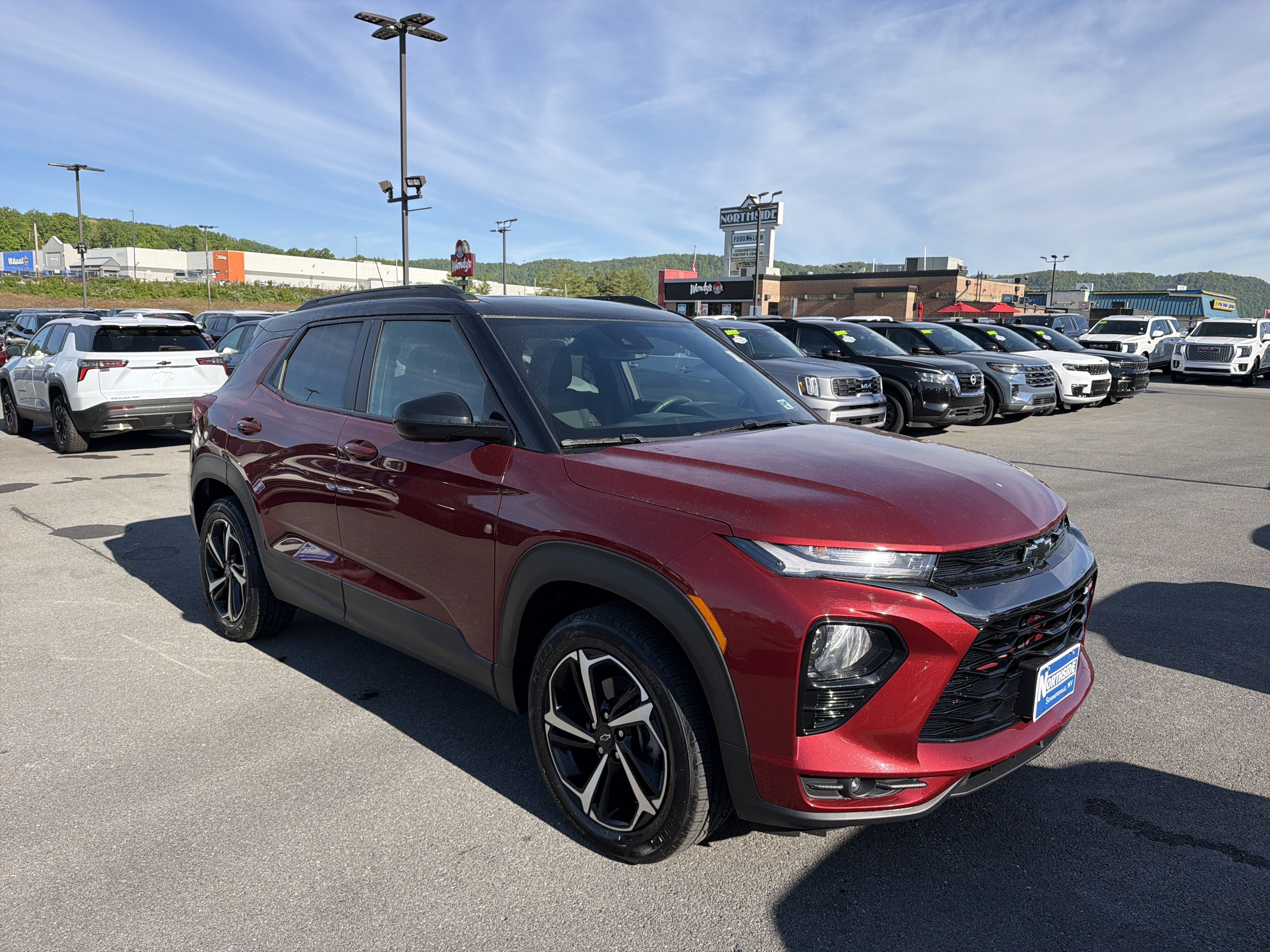 2023 Chevrolet Trailblazer — rear three-quarter view