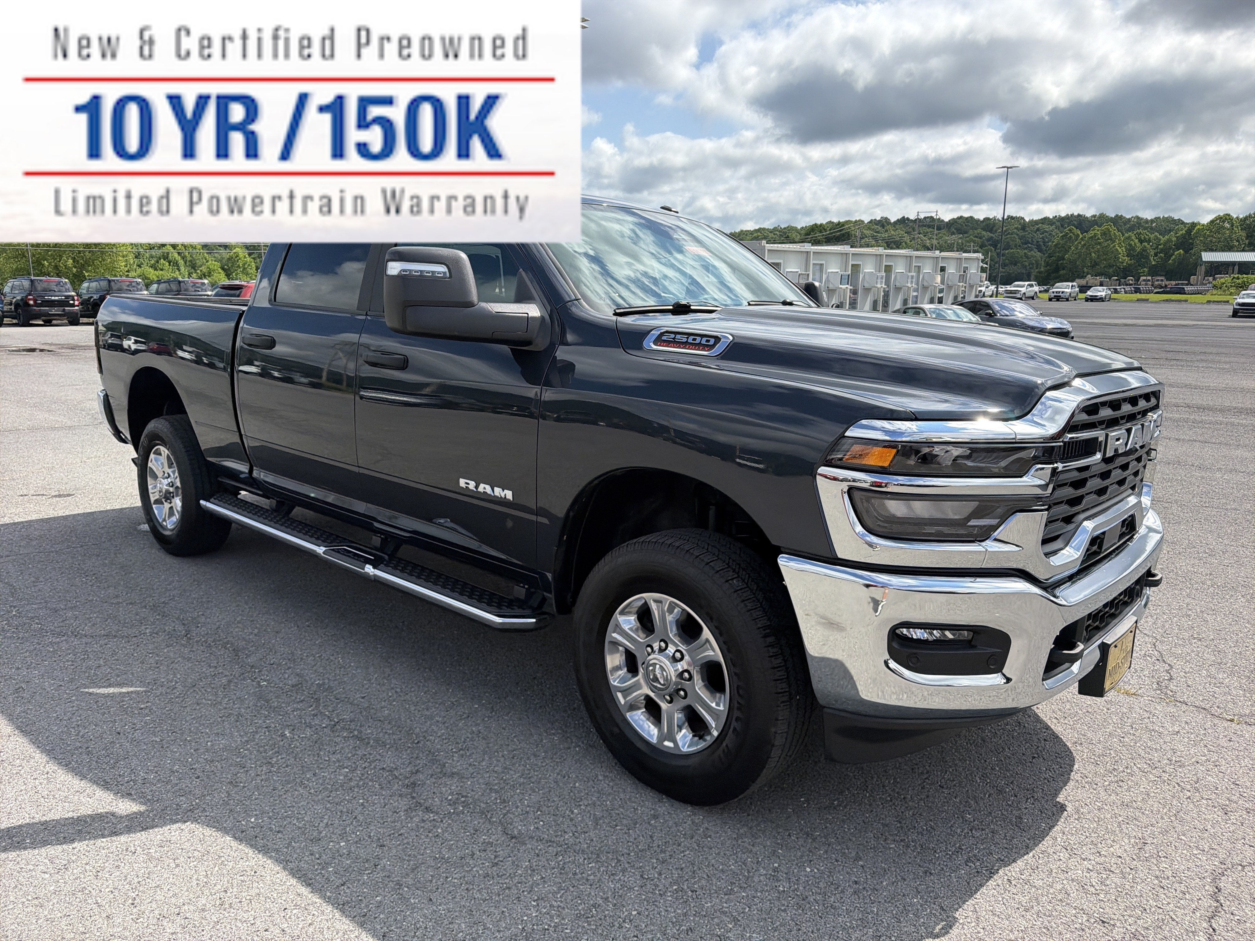 2026 RAM 2500 Big Horn in Forged Blue Metallic — front three-quarter view